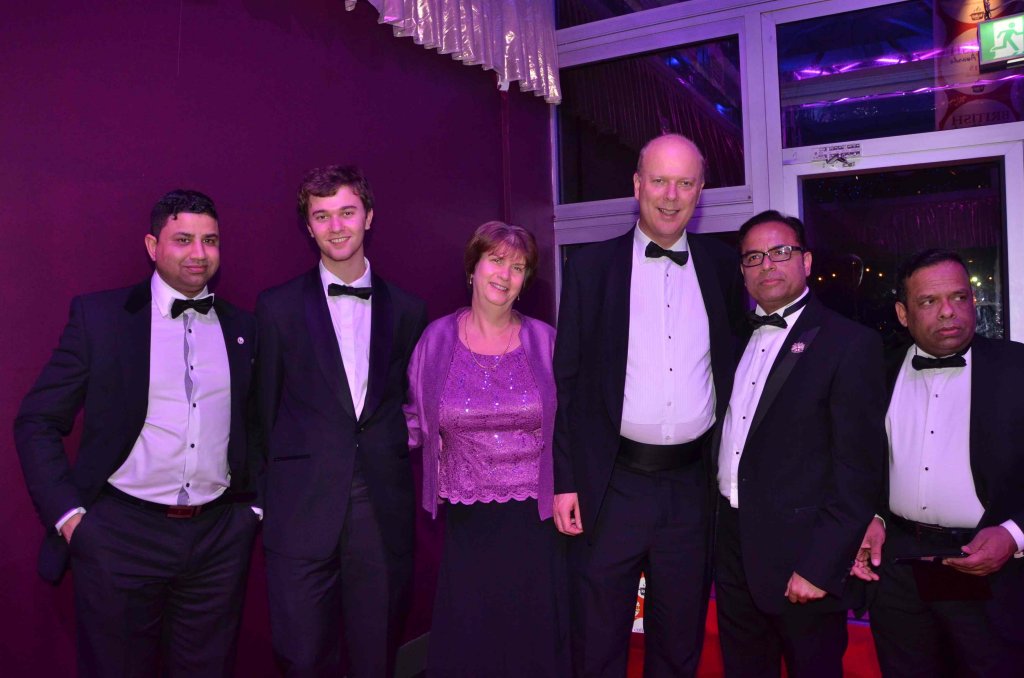 Rt Hon Chris Grayling MP, Enam Ali MBE