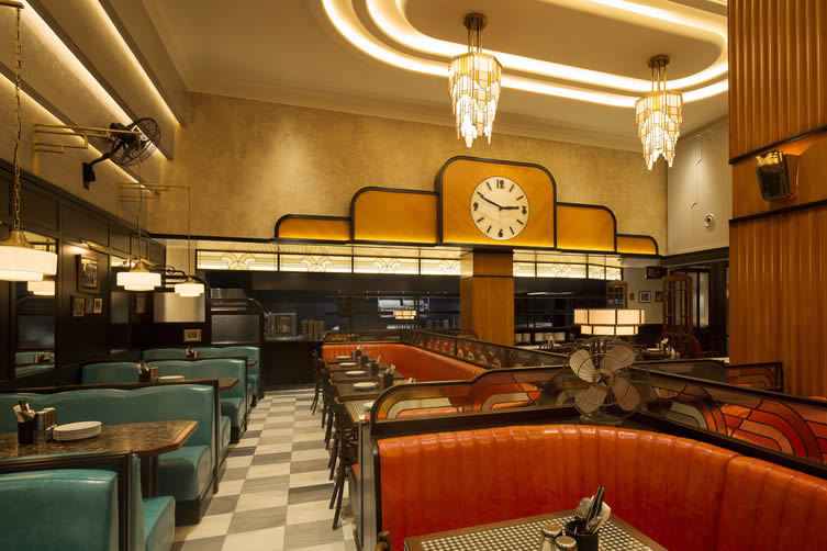 Dishoom Kensington Interior